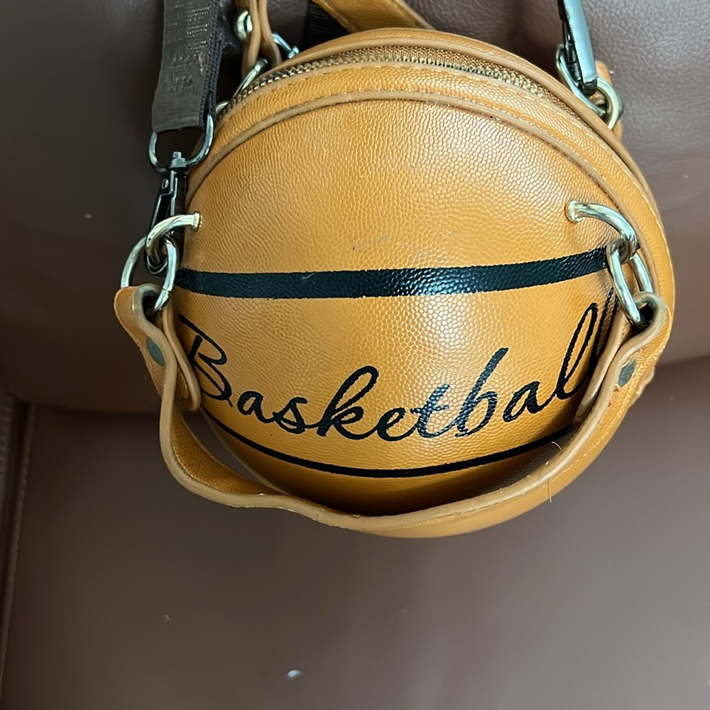 Basketball Round Crossbody Bags